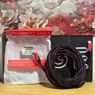 NEWSAT MM HD-73SU HDMI CABLE 5 METERS LONG LASTING NET HDMI CABLE 5M