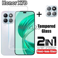 2IN1 Full Screen Protector Tempered Glass For Huawei Honor X8B HonorX8B X 8B 4G 2023 Tempered Film H