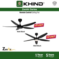 [2 unit] Khind Zenair Series Ceiling Fan CF56DC5R CF56DC6RL