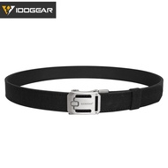 IDOGEAR Tactical 1.5" Nylon Belt with Magnetic Quick Release Buckle Sturdy Ratchet Adjustable Tactic