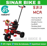sepeda anak roda tiga tricycle miami nakami 5313 - 5313 swp