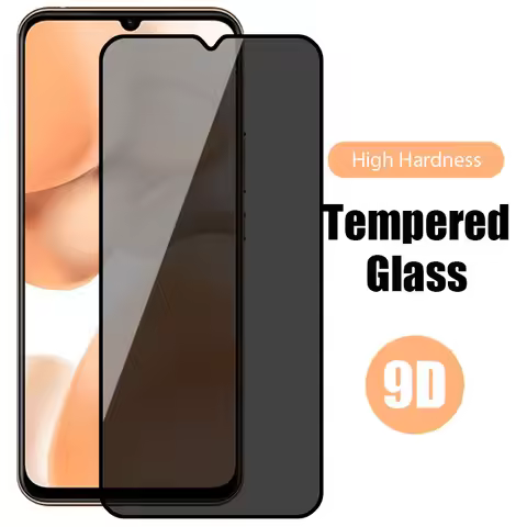 3D Privacy Tempered Glass For Vivo Y15S Y10 Y19 Y20 Y20S Y30 Y30G Flim Anti-spy Screen Protectors Fo