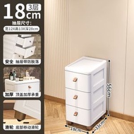縫隙窄邊櫃 夾縫抽屜式收納櫃 廚房置物架 可移動多層櫃子（平行進口）（快遞送貨上門）