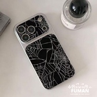 Cool Dark Spider Web Phone Case For Motorola Moto G86 G85 G84 G75 G56 G55 G54 G45 G35 G34 G30 G24 G2