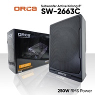 SUBWOOFER KOLONG AKTIF ORCA SW-2663 8 INCH / SUB KOLONG AKTIF ORCA 8" -Megavia Store