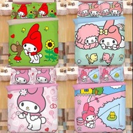 布丁狗 tuxedosam keroppi 水怪 床單套裝 床上用品 三眼仔 四件套 床笠 little twin stars xo kuromi hello kitty melody 玉桂狗 布甸狗