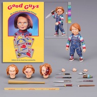 [Ready Stock] NECA Chucky Chucky Chucky Deluxe Edition Action Figure Ghost Doll Horror Figure Toy