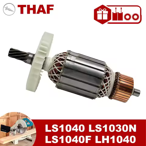 AC 220V 240V LS1040 LS1030N LS1040F LH1040 Armature Rotor For MAKITA Miter Saw Spare Parts Electric 