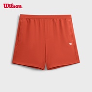 【Hot Sale】Wilson Men's DAILY SPORTS Hydrating Quick-Drying Lightweight Tennis Shorts 508 601