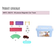 MNTL-G8215 (80pcs Magnetic Car Track)