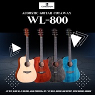 CAESAR WL-800C SOLID TOP ACOUSTIC GUITAR CUTAWAY WITH/WITHOUT EQ