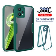 360 Degree Full Body Shockproof Cover for Realme 9 Pro Plus 9i C30 C30S C21 C25Y C21Y C25 C25S 9 Pro