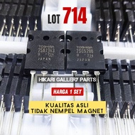 PROMO!!! [1 SET] TOSHIBA ORIGINAL 2SA1943/2SC5200 LOT 714 // TRANSISTOR FINAL TOSHIBA A1943 C5200 LO