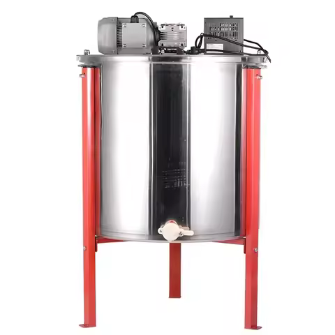 Honey Harvesting Machine 6/8 Frames Electrical Honey Extractor with Horizontal Motor Honey Centrifug