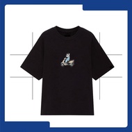 NINJA CAT oversize cotton t-shirt with loose sleeves 6814