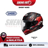 SHOEI NXR2 CAPRICCIO TC-1 Full Face Helmet Lightweight Pure Sport Full-face Helmet Comfortable Sport Racing Helmet Topi