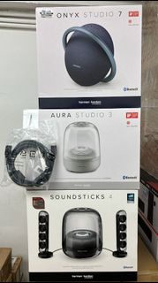 〔全新香港行貨〕 Harman Kardon Onyx Studio 7立體聲藍牙喇叭 黑 灰 藍