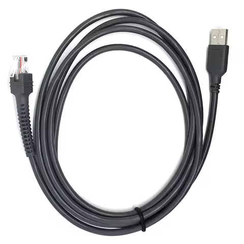 10pcs Compatible New Ls2208 Scanner 2m USB Cable For Symbol Motorola LS1203 LS2208 LS4208 LS3008 Bar