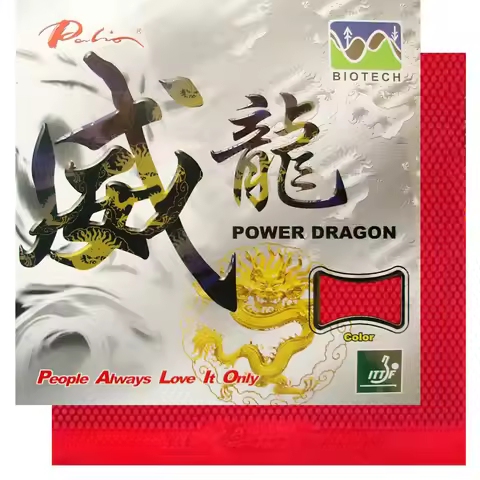 Palio BIOTECH Power Dragon short pips-out table tennis pingpong rubber with sponge