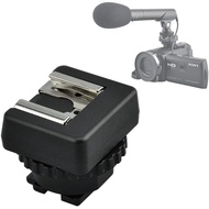 【Japan】 JJC Microphone and LED Light Cold Shoe Adapter for Sony FDR-AX53, AX43, AX45, AX33, AX60, A
