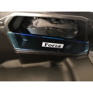 Forza storage cover forza can be used in both 300 and 350 models, clear acrylic, see through 3 mm thick, easy to install, matched product. forza accessories