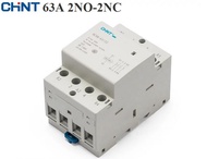 Khởi động từ contactor Chint 63A 2NO-2NC ats cầu dao đảo chiều tự động