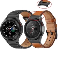 20mm Leather Watch Strap For Samsung Galaxy Watch 6 Classic 47mm 43mm Bracelet For Samsung Galaxy Wa