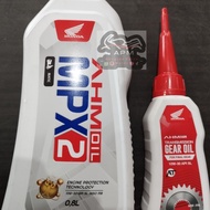 OLI MPX 2 + OIL GEAR GARDAN ORIGINAL HONDA AHM