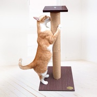 【MOMOCAT】C01學士貓抓柱 - 兩款木色
