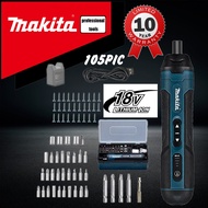 10years warranty Japan Makita electric drill 105pcs Cordless Electric Screwdriver Drill Rechargeable Cordless Screwdrive