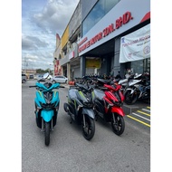 YAMAHA EGO AVANTIZ SCOOTER 125CC RED / GREY / CYAN AUTOMATIC 2023 STOCK