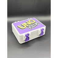NEW UNO Card Case Uno Card Box Card holder UNO Flip, UNO No Mercy Case Poker Card Keeper Uno Case No