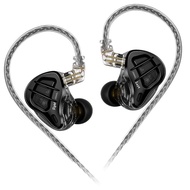 KZ ZAR Hybrid Driver In-ear Monitor 1DD + 7BA หูฟัง HiFi 2Pin หูฟังแบบมีสายเพลง DJ ชุดหูฟังกีฬาเกมหู