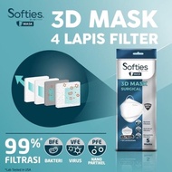 Masker Softies 3D Sachet Mask New Stock