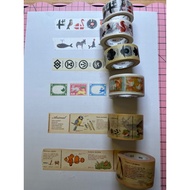 my Paper Tape National Bird Japanese House Pattern Stamp Animal Illustrated Book Ocean