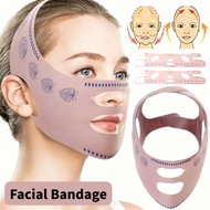V Face Lifting Mask Chin Cheek Slimming Bandage Anti-Wrinkle&Firming Reduces Double Chin Elastic Fac