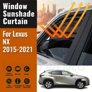 For Lexus NX200 NX200H NX200T NX300H NX300 2015-2021 Car Visor Sunshade  Mesh Vehicle Curtain Protec