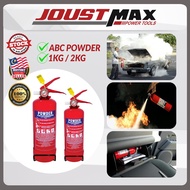 1KG/2KG ABC Powder Fire Extinguisher for Car Home Pemadam Api Kereta Rumah Mini Dry Powder FIre Extiguisher Portable 灭火器