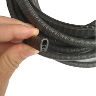 Edge Trim Black Small Fits Edge 1/16 to 1/8 Inch Flexible PVC Edge Protector for Sharp/Rough Surface