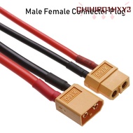 CHIHIRO1HXY3 Cable Dual Extension Parts 12 AWG/14 AWG Wires Model Accessories 10CM/15CM Battery Conn