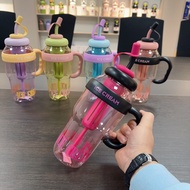 LARGE 1300ml Plastic Handle Water Cup Tea Infuser Large Portable Outdoor water bottle ramdom