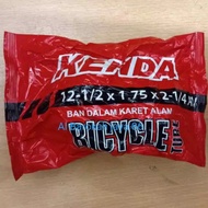 Kenda brand inner tube size (12X1.75/2125) (18X1.75/2125)