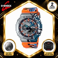 【2-year warranty】G Shock original 100%  Men's Japan  Casio  Watches GM2100 GA-2100 Silver Black resi