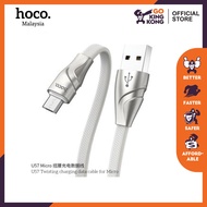HOCO Kabel Data Pengecas Mikro HOCO U57 TWISTING