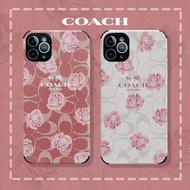 Luxury brand COACH Camellia phone cases for iphone 15 14 Pro Max 14 plus 13 Pro Max i13 13pro 11 Pro
