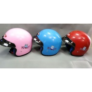 Helmet Kid BKP Helmet Kanak Kanak With Sirim Pink Helmet Blue Red