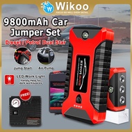 99800Mah Car PowerBank Jump Starter Car Emergency jumper powerbank with pump jumper kereta 12V Car J