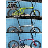 JAVA IRA 20"(451) 4130 CR-MO Frame Shimano Deore 1x10Speed Folding Bike