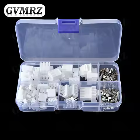 120Pcs/Box JST VH3.96 Pin Header Connector 2/3/4 Pin JST VH 3.96mm Male Plug Female Socket Plastic H