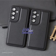 Samsung S24 FE Case Pro Leather Black Samsung S24 FE